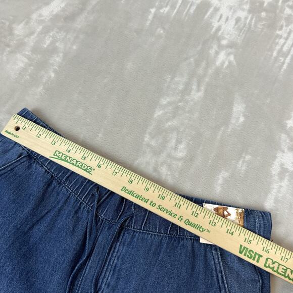Sincerely Jules Pants Womens Medium Parachute Cargo Wide Leg Baggy Elastic Waist - Picture 7 of 12